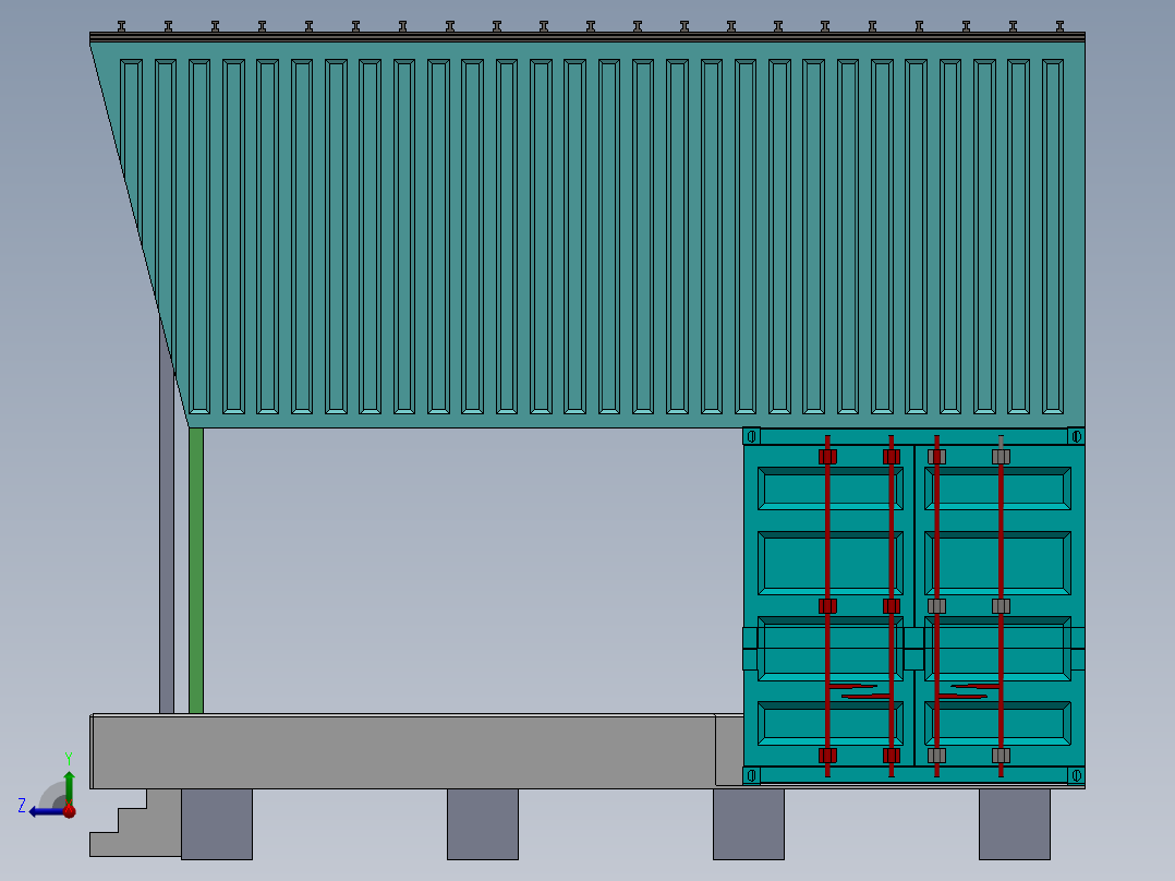 房子、建筑(73)右视图