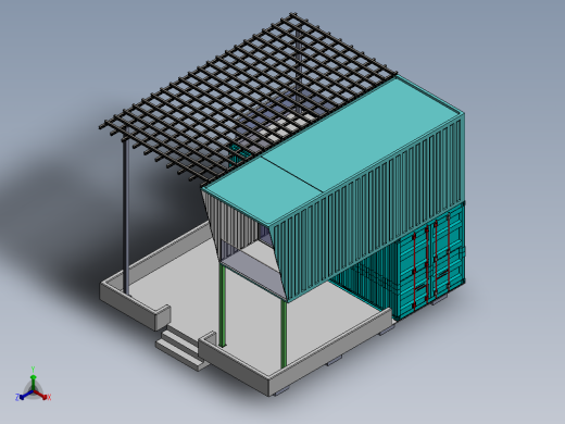 房子、建筑(73)正等轴测缩略图