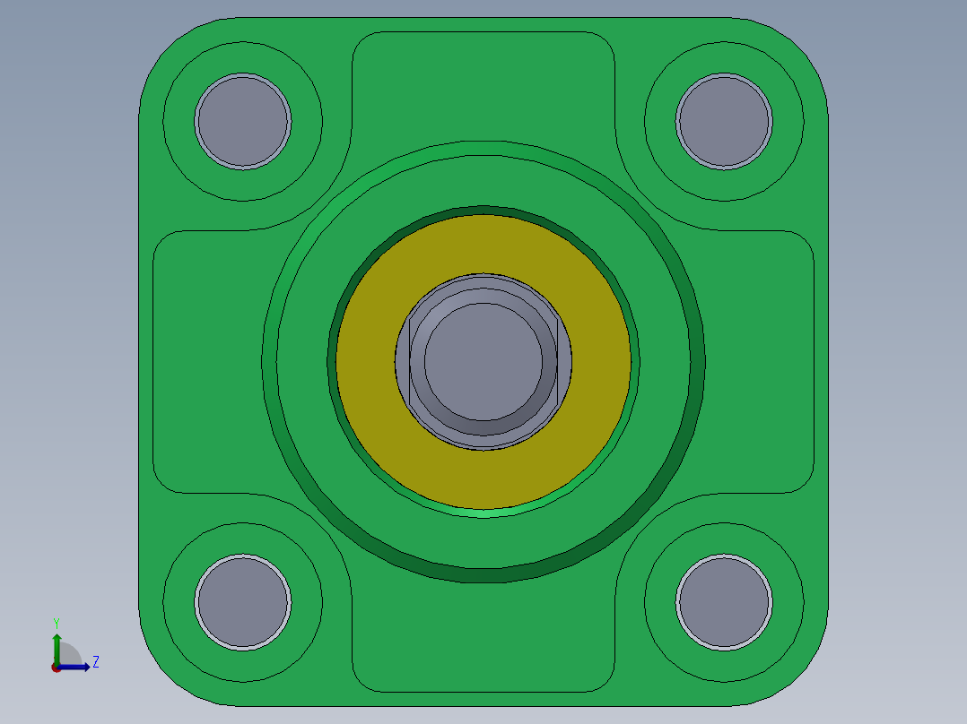 圆形气缸-32x12x150-mm-1.snapshot.1左视图