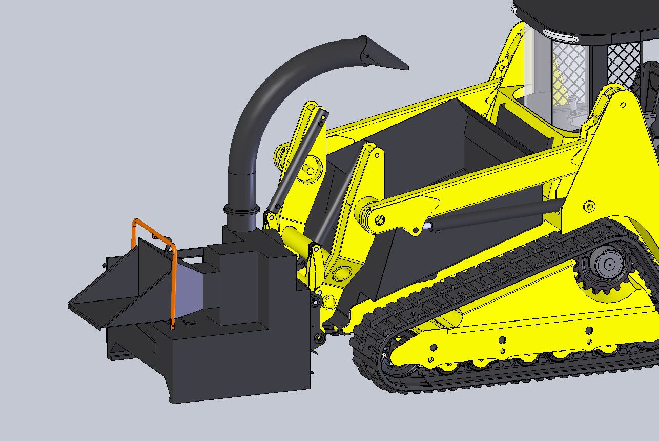 A2004536-滑移式木材粉碎机