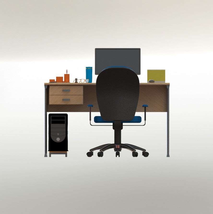 A2004830-办公桌椅