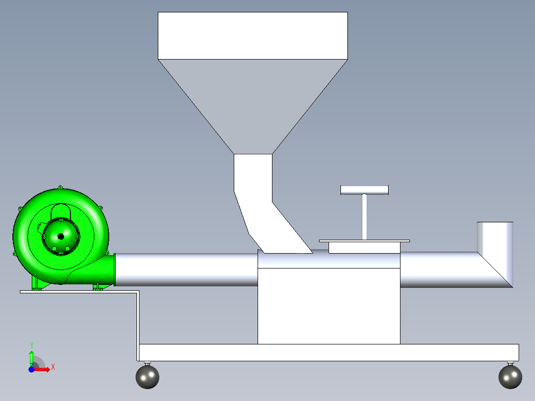 B2004595-木材燃料炉前视图