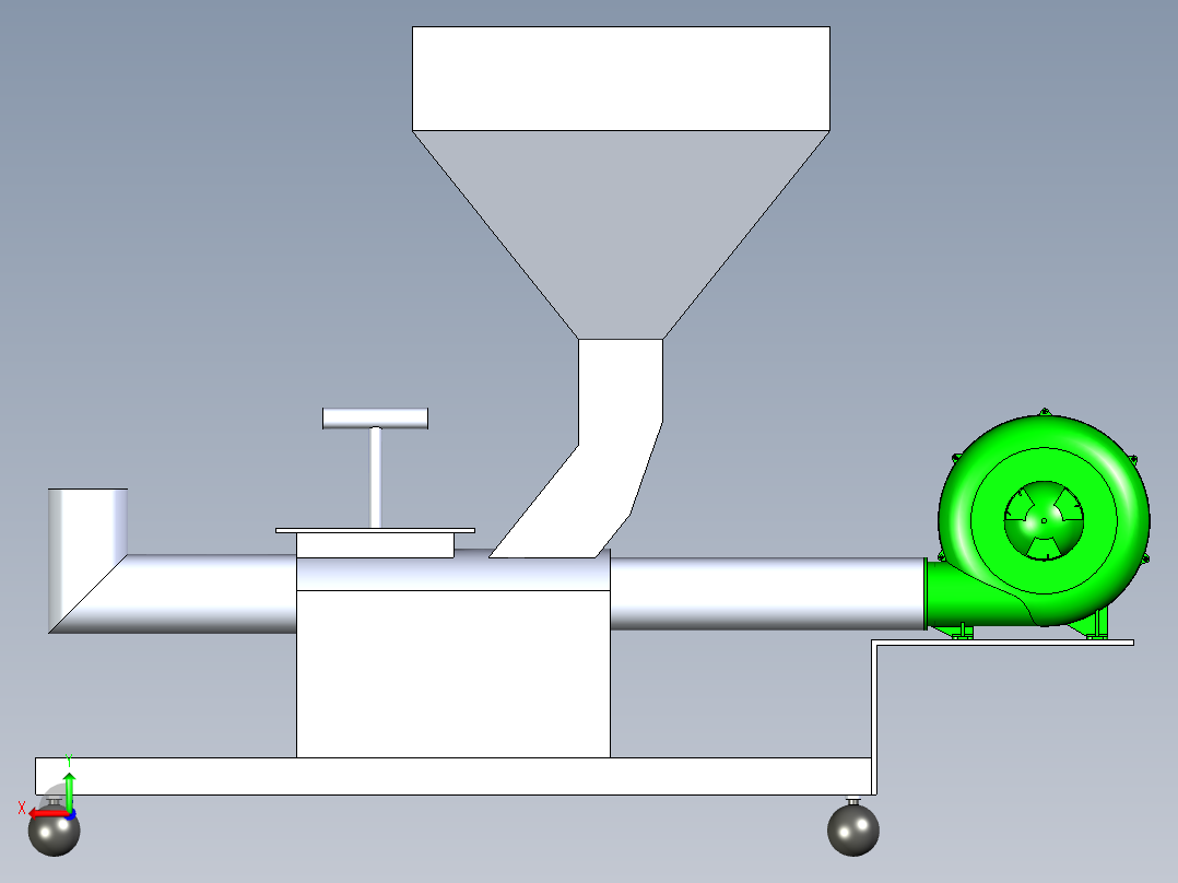 B2004595-木材燃料炉后视图