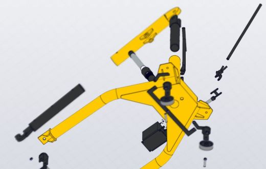 12吨移动式液压起重机3D数模图纸_Solidworks设计缩略图