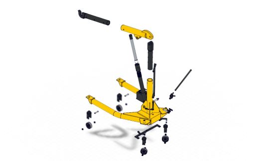 12吨移动式液压起重机3D数模图纸_Solidworks设计缩略图