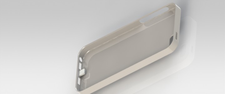 grab cad iphone太阳能充电器外壳1