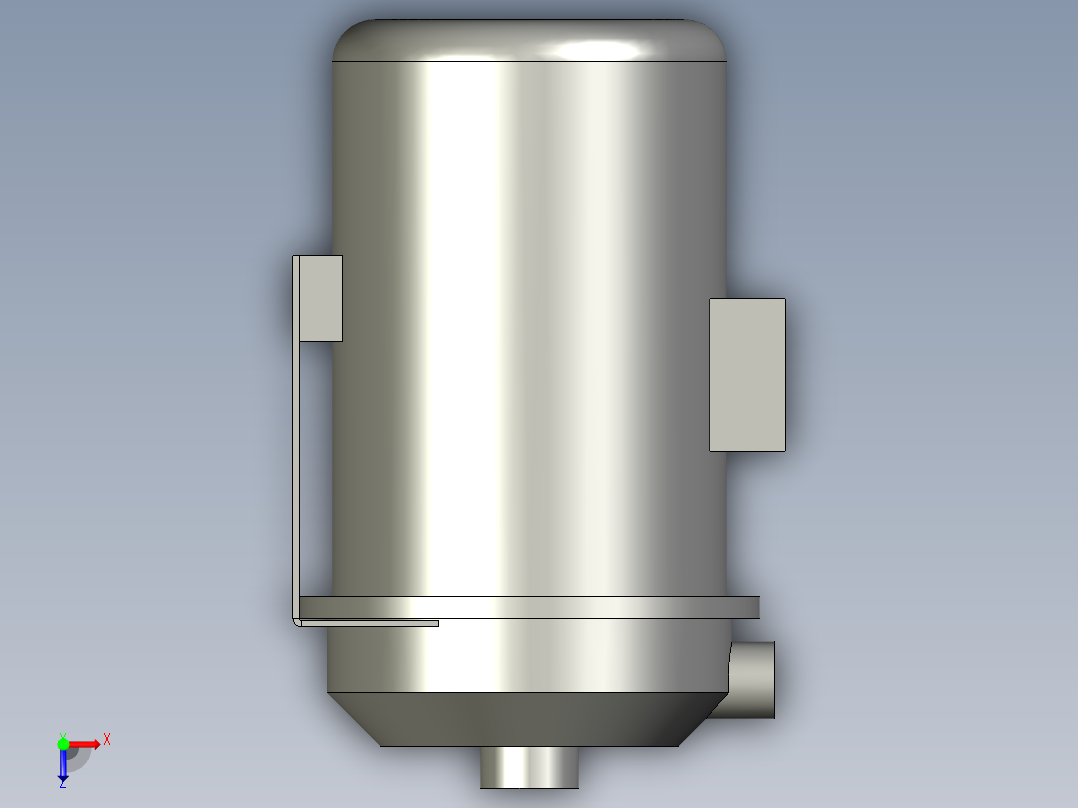 MS100-11KW-380V-南风水泵俯视图