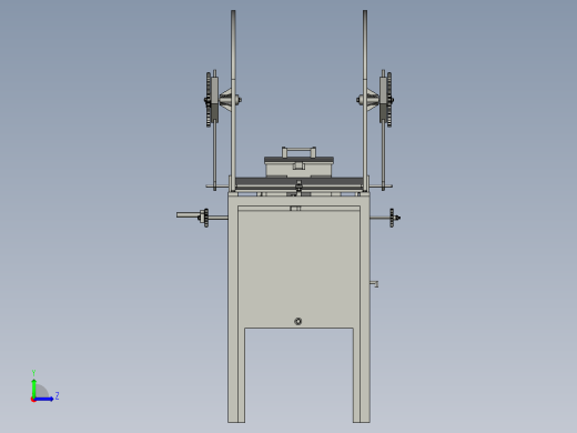 多工位制蜡棒机左视缩略图