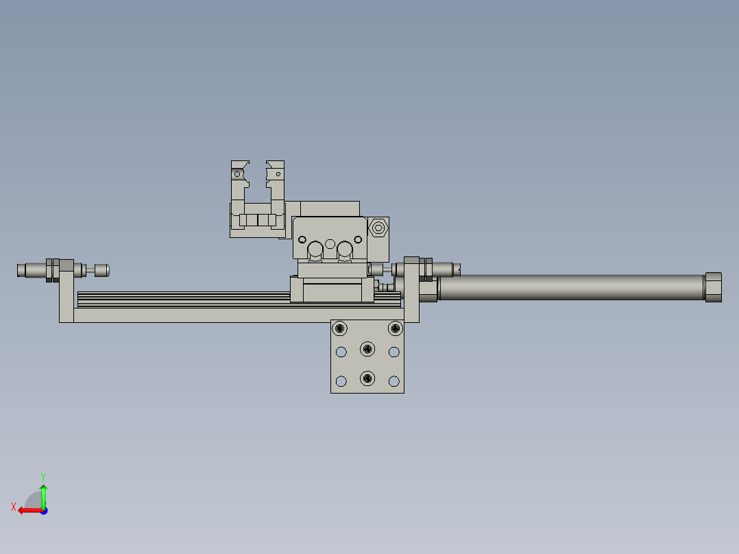 花鼓装饰盖抓取组件后视图