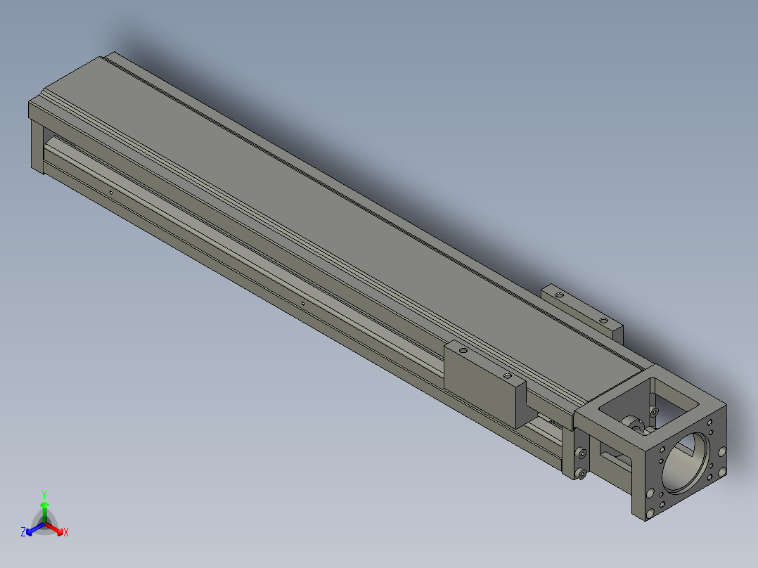 KK8610P-540A1-F0C(823-1)-1111正等轴测图
