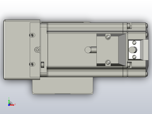 皮带直线轴半封闭可选导轨TPA-HNB-65S-90-L1150-ML-C-P10-N3前视缩略图