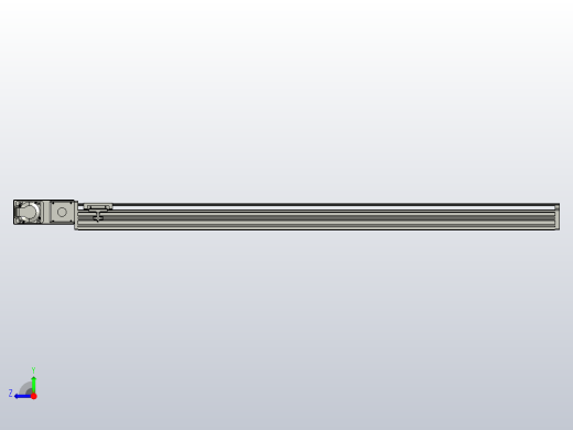 皮带直线轴半封闭可选导轨TPA-HNB-65S-90-L1150-ML-C-P10-N3右视缩略图