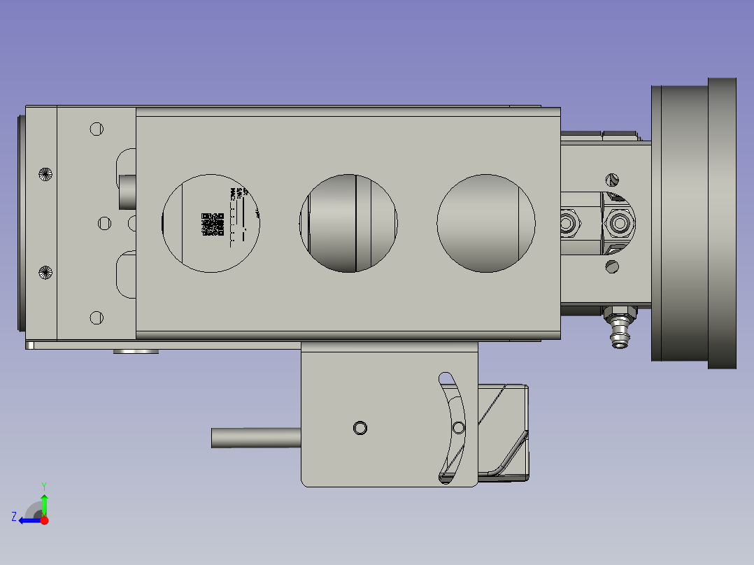 快换手抓上右视图
