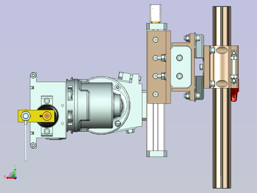 大功率CMT焊枪设计后视缩略图