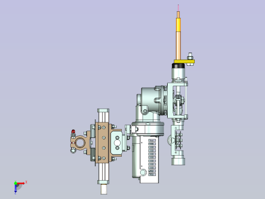 大功率CMT焊枪设计俯视缩略图