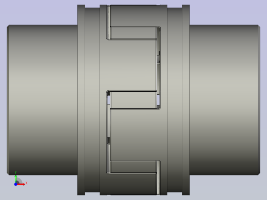 LYXL联轴器LYXL5前视缩略图