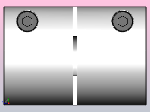 LK13系列 夹紧螺丝固定微型刚性联轴器[SLK13-C25L]右视缩略图