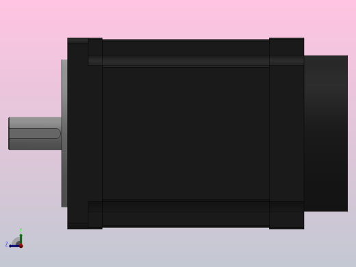 110╱130三相步进电机[110J12161-360]右视缩略图