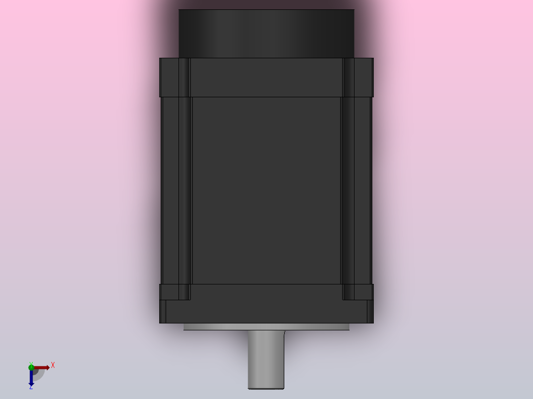 110╱130三相步进电机[110J12161-360]俯视图