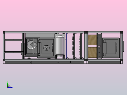 组合式空调机组-恒温恒湿左视缩略图