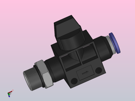 HVSF-G 由螺纹端流向插管端型-G螺纹[HVSF G02-06(B)]