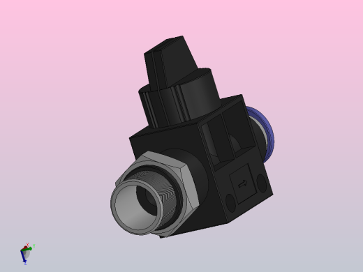 HVSF-G 由螺纹端流向插管端型-G螺纹[HVSF G02-06(B)]前视缩略图