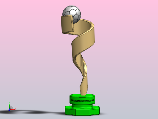 FIFA女足世界杯奖杯