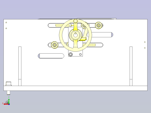 一款同步宽度传感器换装组件3D图模型后视缩略图