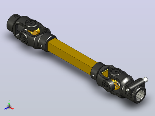 联轴器1000 - 500 MM 系列 (CC 13)正等轴测缩略图