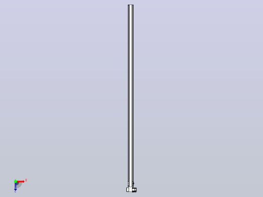 皮带直线轴半封闭可选导轨TPA-HNB-85S-90-L2750-LP-C-P20-N3俯视缩略图