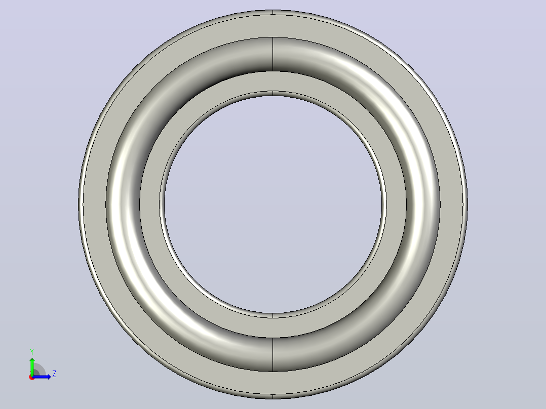 SKF自调心球轴承ball_bearing_1219_k_0左视图