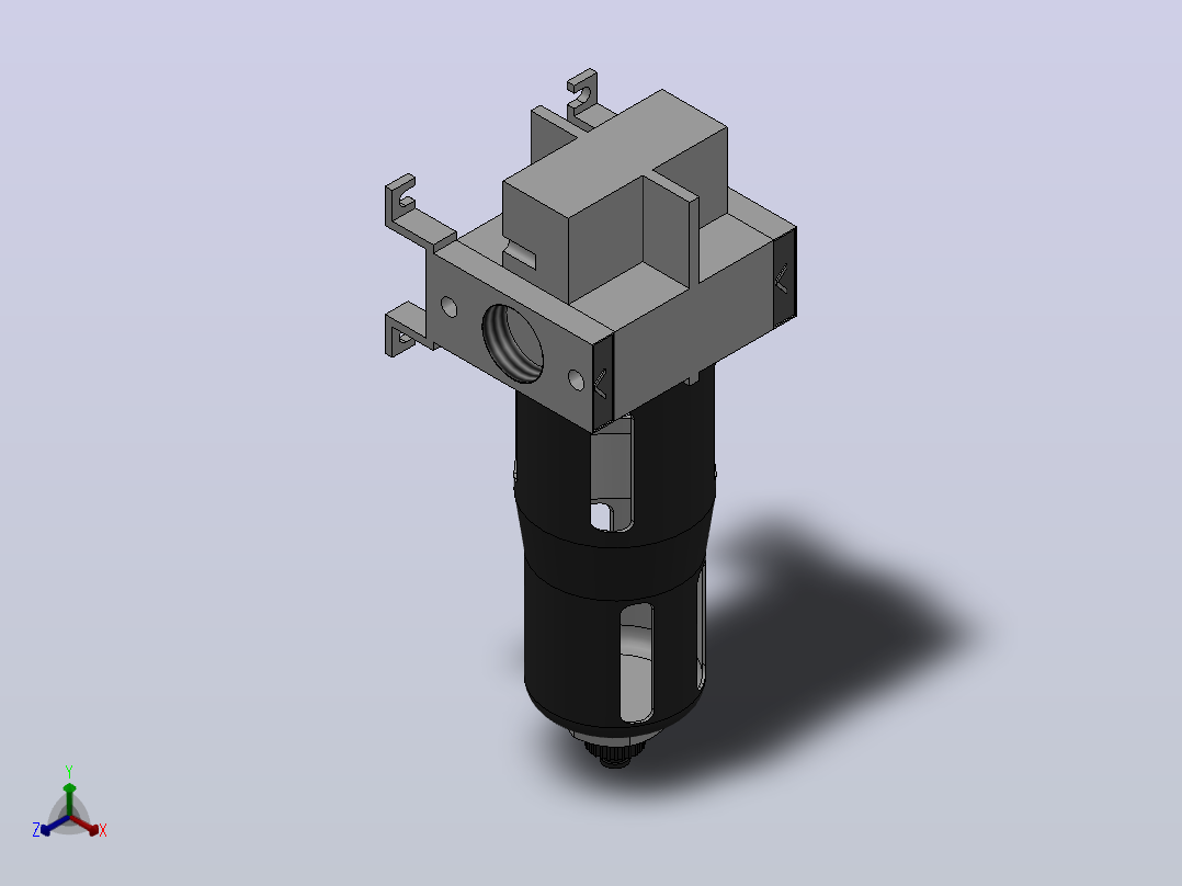 MAFF系列过滤器[MAFF5000-06-标准]正等轴测图