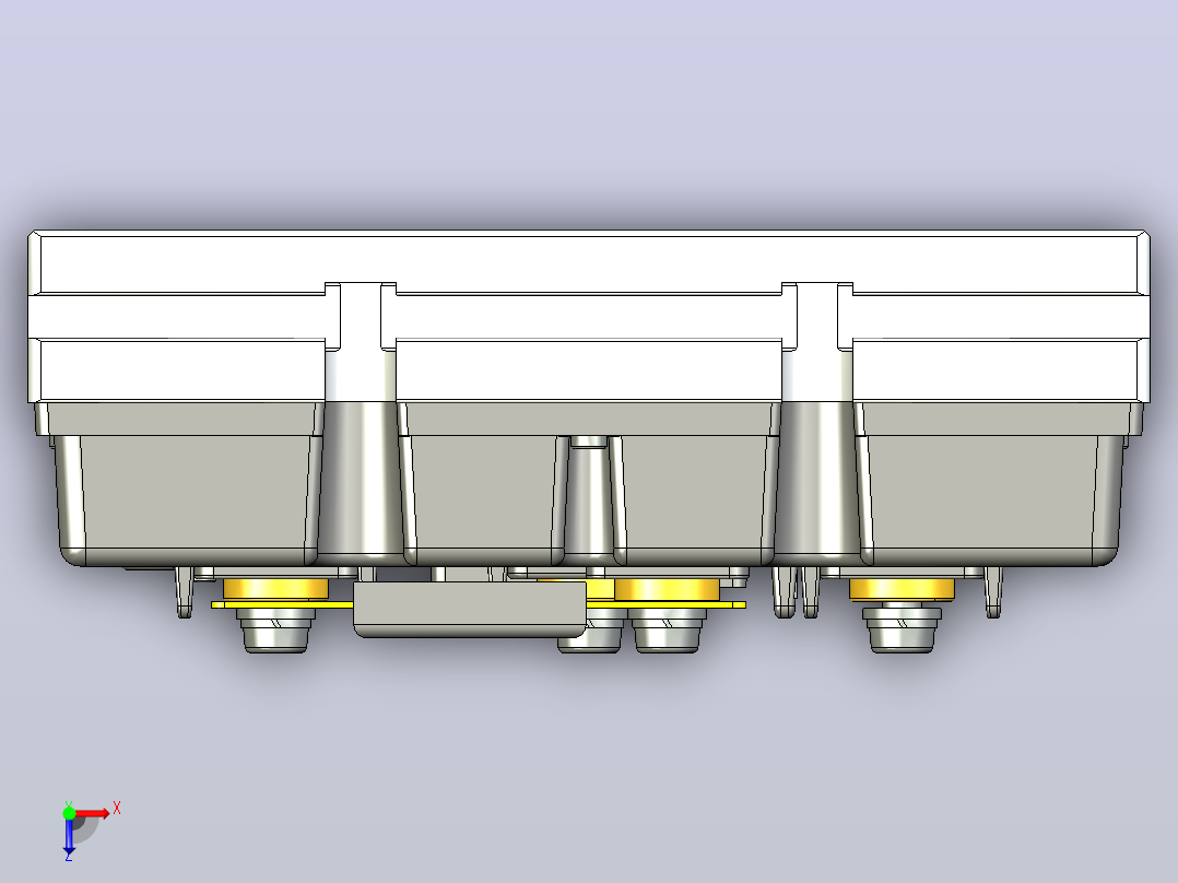 VEC 500 10KW BLDC电机控制器俯视图
