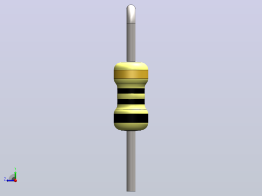 电阻器组RES_AV_.W_ Ohm %右视缩略图