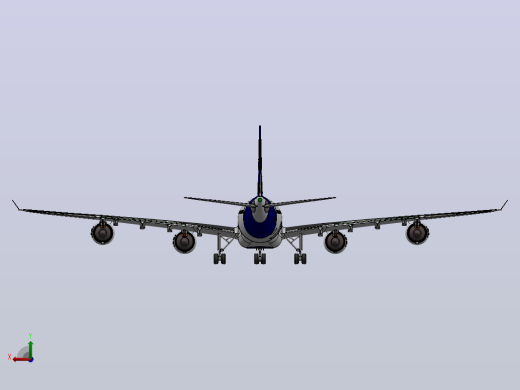 空中客车A 340后视缩略图