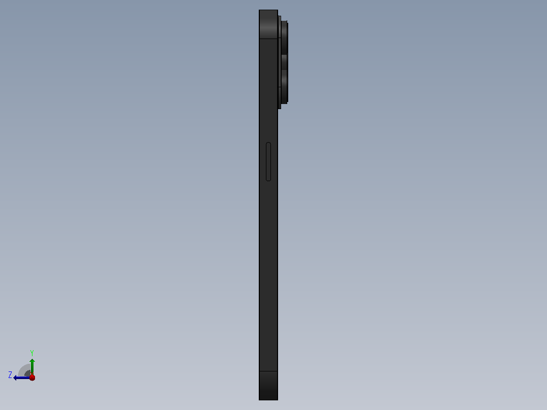 Iphone 14 pro右视图