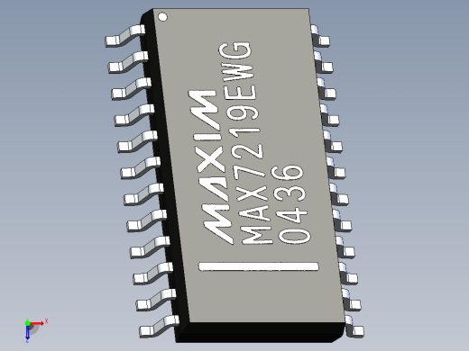 CI MAX7219CWG+俯视缩略图