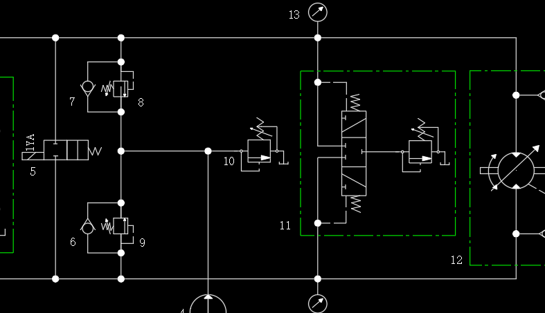 清筛机挖掘链液压系统设计(CAD+说明书)