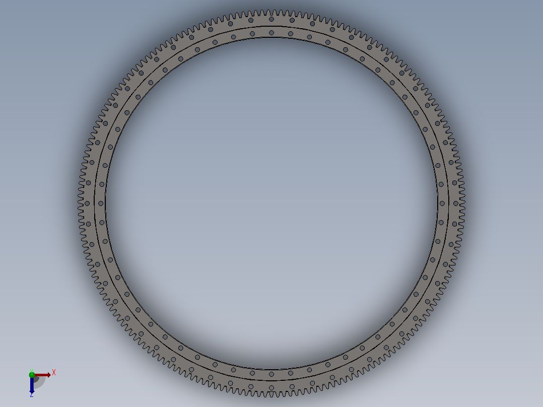 外齿式交叉圆柱滚子轴承_111.50.3550俯视图