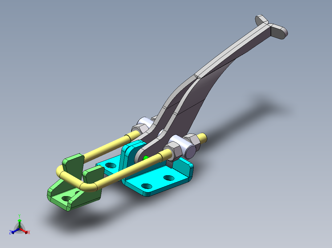 夹具正等轴测图