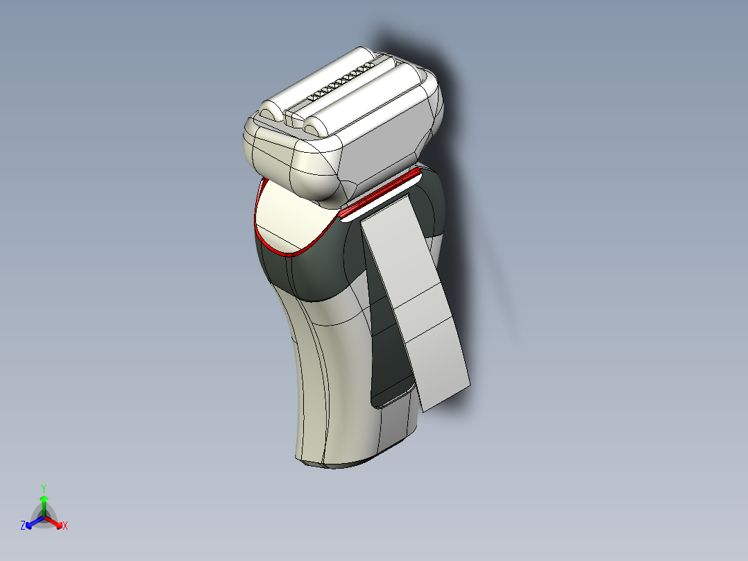 电动剃须刀设计图纸