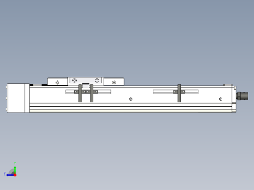 Toyo东佑达直线模组-ECH10-200-BR-200W右视缩略图