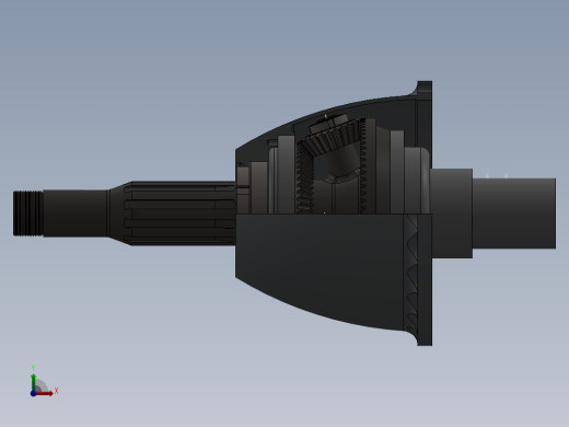 很少见的齿轮减速机（漂亮前视缩略图