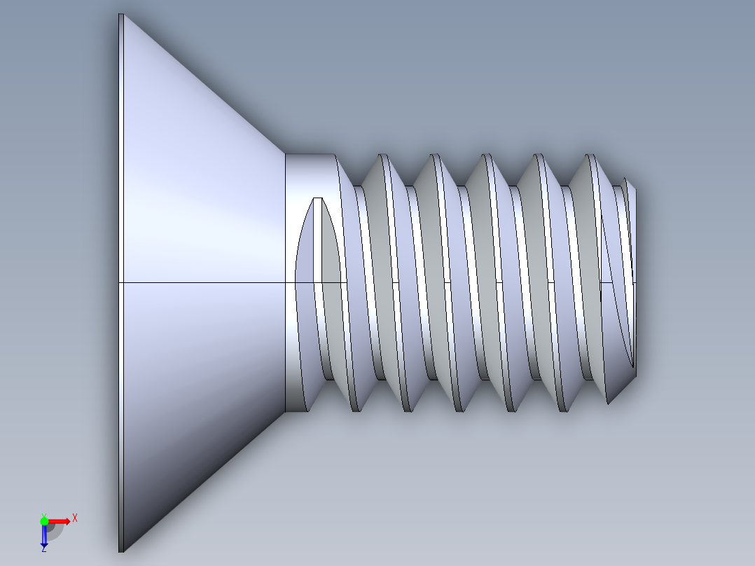 FHCS 0.250x 0.500俯视图