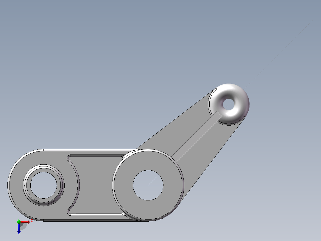 SW格式3D图(模型练习题)-062俯视图