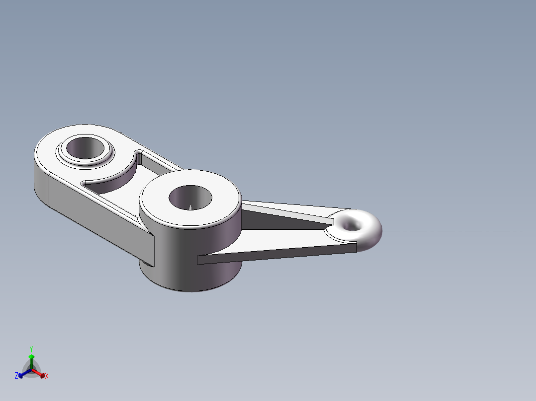 SW格式3D图(模型练习题)-062正等轴测图