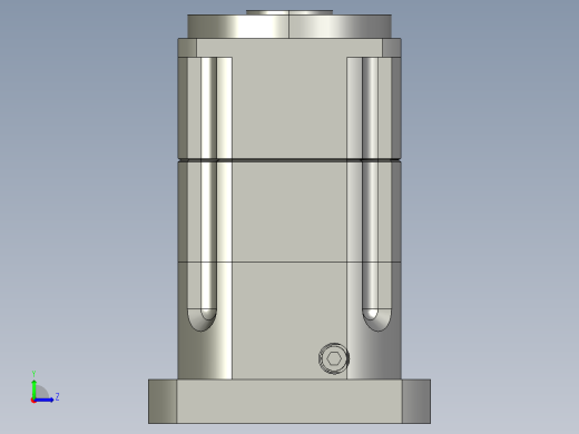 斜齿孔PGH142-L2 35-114.3-200-M12 180WZ.STEP左视缩略图