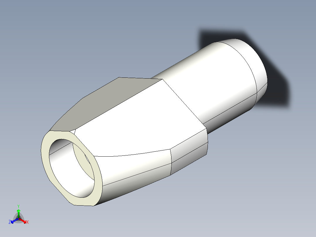 定位配件(D)2263-3D多系列多零件图纸模型主视图