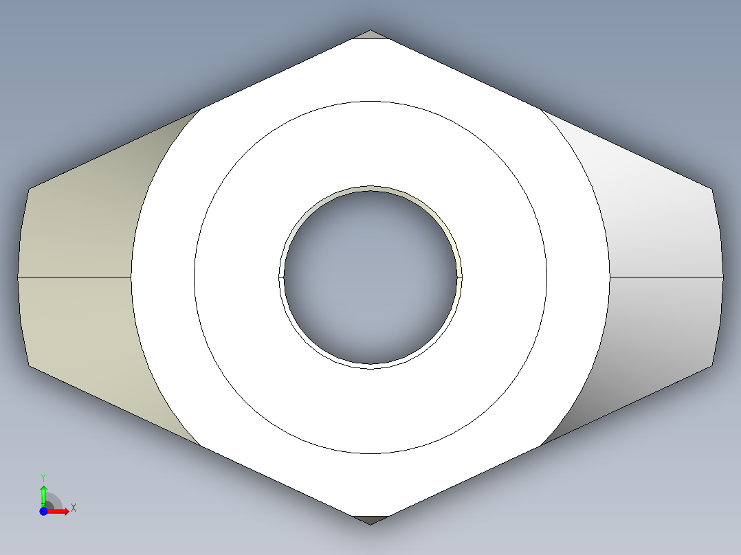 定位配件(D)2263-3D多系列多零件图纸模型前视图