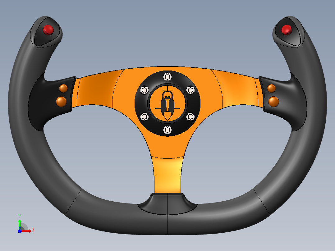 方向盘 (5)前视图